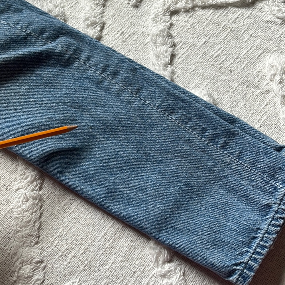 Agolde Light Blue High Rise Jeans - Picture 15 of 16